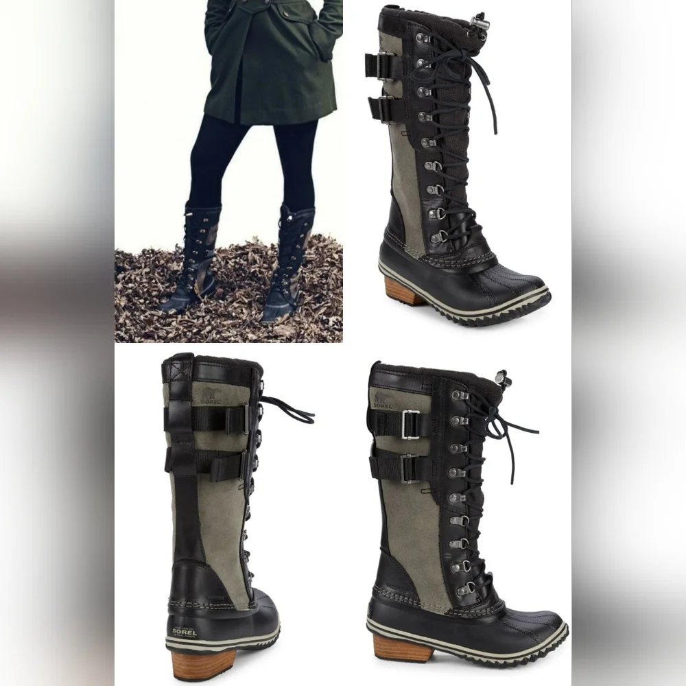 Sorel Conquest Carly II Boots NL2273-010 Size 6.5